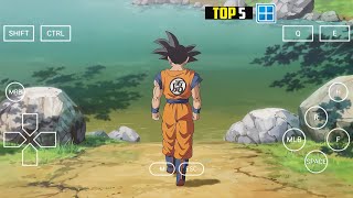 Top 5 Dragon Ball Z Games Winlator Emulator Android High Graphics [upl. by Jamel]