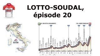 LOTTO SOUDAL ép20  en plein GIRO [upl. by Remus]