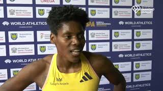 Marileidy Paulino Runs Sub49 To Win Silesia Diamond League 400m Sets New Meet Record [upl. by Quigley]