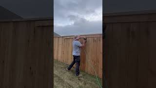 fencebuilding fenceconstruction capandtrim diy [upl. by Franz]