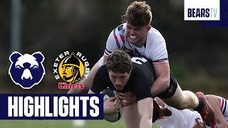 Highlights Exeter Chiefs U18s 1035 Bristol Bears U18s [upl. by Ihp]