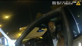 Bodycam Playboi Carti arrested for reckless driving after going 133 in a 55 [upl. by Unity]