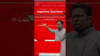 Class 9 Maths Number Systems Important Questions  Number System Important Questions Class 9 shorts [upl. by Alohcin]