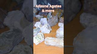 Arizona Agates🪨ampMoreagates shortvideo ytshort shorts agatestone gemstone obsidian rocks [upl. by Wiggins]