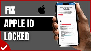 How to Fix Apple ID Locked for Security Reasons  Top 3 Ways 2024 [upl. by Nedearb]