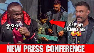 Cbum FEMALE Fan 🥰 In Press Conference Mrolympia2024  All Winner Podcast Samson Dauda  Cbum [upl. by Okajima]