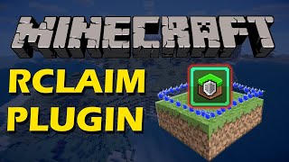 Protect land in Minecraft with RClaim Plugin [upl. by Ellahcim]