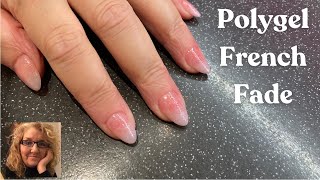 How To Baby Boomer Nails Using Polygel  French Fade Ombre Nails  Naio Acrygel [upl. by Acire]