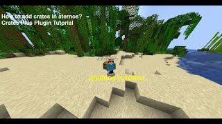 How to add and use crates plugin in aternos Full Setup  PrathamGamerzXYZ [upl. by Ttenaej]