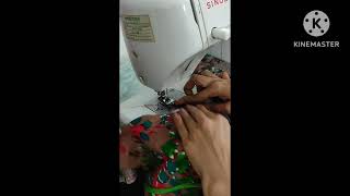 N style nighty zip stitching trendy viral tailoring vlog youtube letsstitchcooktipandvlog [upl. by Ehsiom]