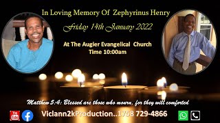 In Loving Memory Of Zephyrinus Henry [upl. by Tilford]