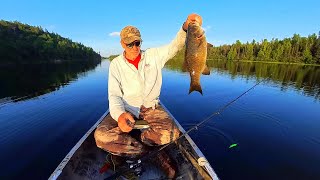 BWCA 11 days at Knife Lake 2023 fishing and camping [upl. by Nwahsid]