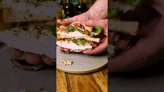 Leftover Oregano Feta Chicken Sandwich [upl. by Ximena]