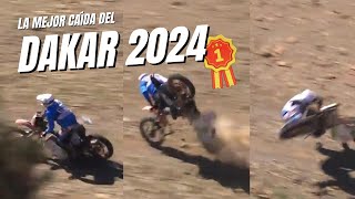 🥶 Dakar 2024 La moto eléctrica que se partió en dos [upl. by Zosima]