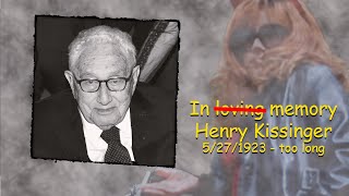 Henry Kissingers funeral surrounded by all his loved ones [upl. by Nyliahs]