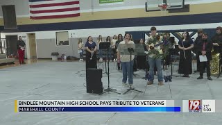 Brindlee Mountain High School Holds Veterans Day Honors  Nov 11 2024  News 19 at 5 pm [upl. by Eresed]