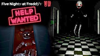 FNAF NEW GAME Coming Soon quotVR Help Wantedquot Official Trailer [upl. by Fishbein5]