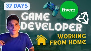 37 days in the life of an indie game developer working from home [upl. by Enitsenre]