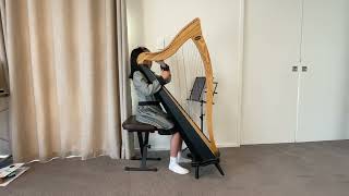 NZ 2024 Harp Performance Competition  Lever G 78  Julia  WINNER [upl. by Blood]