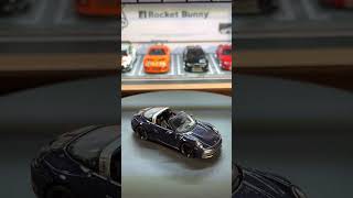 MINI GT Porsche 911 Targa 4S Gentian Blue Metallic Customized Unboxing [upl. by Deelaw]