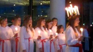 St Lucia Procession at House of Sweden [upl. by Aldon]