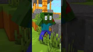 Zombie Encounters Herobrine on Summoning Ritual ⌚⚡ minecraft shorts [upl. by Eugene]