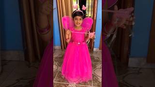 My Daughter Butterfly Gown for Fancy Dress Competition  Vijay Police Getup  Childrens day shorts [upl. by Ahsilrak]