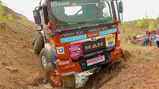 Giant 8x8 Truck Bends its Full Body During Extreme OffRoading  Truck Trial [upl. by Nerrual812]