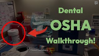 OSHA Walkthrough at Elevate Dental with Done Desk  Dental OSHA [upl. by Merrel175]