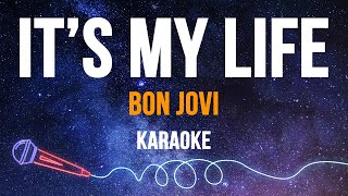 Bon Jovi  Its My Life Karaoke with Lyrics [upl. by Ara]