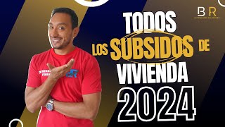 SUBSIDIOS DE VIVIENDA 2024  CONOCE COMO COMPRAR VIVIENDA PROPIA [upl. by Nohpets]