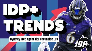 Unlock The NFL Free Agency Tier One  2024 Inside Linebacker IDP Rankings [upl. by Enilekaj]