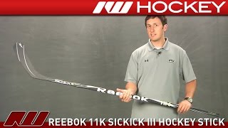 Reebok 11K Sickick III Hockey Stick [upl. by Emmons]