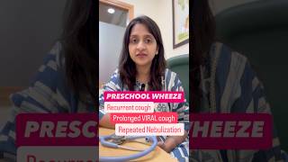 Wheezing in toddlers recurrent Cough Dr Ritika Goyal Pediatric Pulmonologist wheezing [upl. by Teplitz]