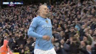 Erling Haaland Goal Manchester City vs Arsenal 11 Goals and Extended Highlights [upl. by Barnum]