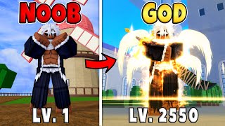 Noob to Max Level and Obtaining Godhuman amp Awakening Angel V4 as Zioles in Blox Fruits [upl. by Letsyrhc59]