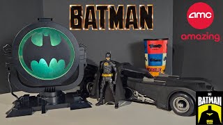 AMC Bat Signal Popcorn Bucket and Cup Batman 85th Anniversary [upl. by Heshum229]