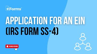 Applying for an Employer Identification Number EIN  IRS Form SS4 [upl. by Ahsilra]