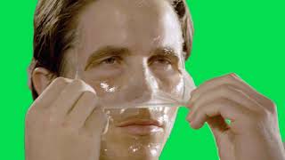 Green Screen of Patrick Bateman from American Psycho Morning Routine Scene [upl. by Bein]