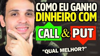 Trade de Opções em 15 minutos aprenda RÁPIDO estratégias com Call e Put [upl. by Artima]