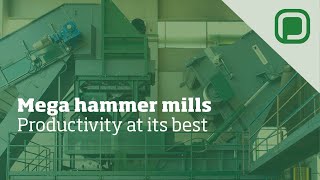 Panizzolo Mega hammer mills  Productivity at its best [upl. by Eimiaj]