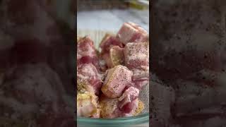 Air Fried Pork Belly Bites  Super Easy Air Fryer Recipe  Pork Belly Recipe  Highlights [upl. by Madeline]