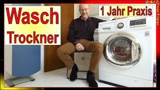 2 in 1 Waschtrockner ✔ 1 Jahr Praxistest  Platz sparend effizient  günstig waschen  247 TopTipp [upl. by Zechariah556]