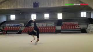 Letizia Cicconcelli ITA highlights new routines 2017 [upl. by Ole]