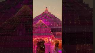 New Ayodhya nagari temple ram ji ka arti youTube short [upl. by Terryn]