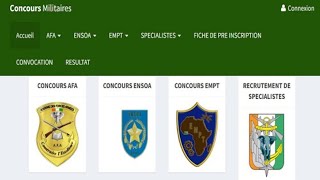 Concours Militaires 2023 AFA EMPT Et ENSOA Procédure Conditions De Candidature Et Préinscription [upl. by Gian]