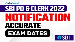 Update Regarding SBI POClerk Notification 2022  Accurate Notification Exam Date [upl. by Acinoryt]