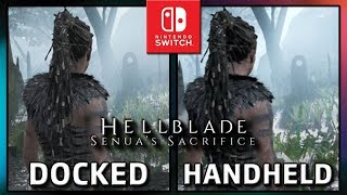 Hellblade Senuas Sacrifice  Docked amp Handheld  Frame Rate Test on Switch [upl. by Wehtta]