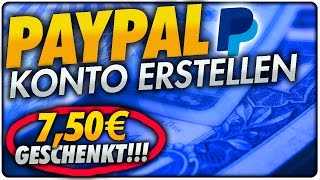 PayPal Konto erstellen  1000€ GESCHENKT PayPal einrichten Schnell amp einfach  2017 [upl. by Maynord817]