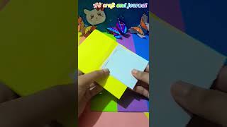 🥰Mini Colour BookHighlitter make at home☺️Try it ❤️Subscribe if you likediycraftyoutubeshorts [upl. by Aronoh]